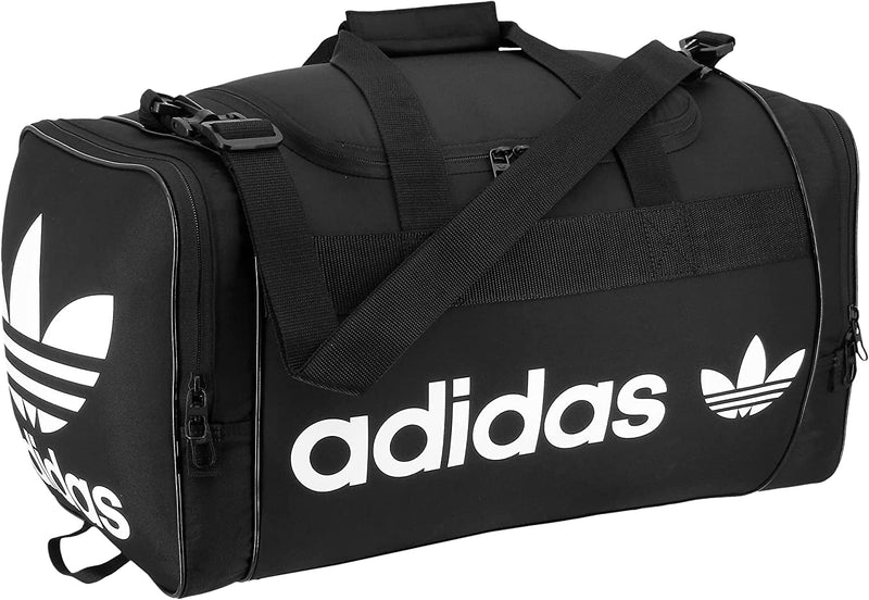 Adidas Originals Santiago Duffel Bag, Black/White, One Size