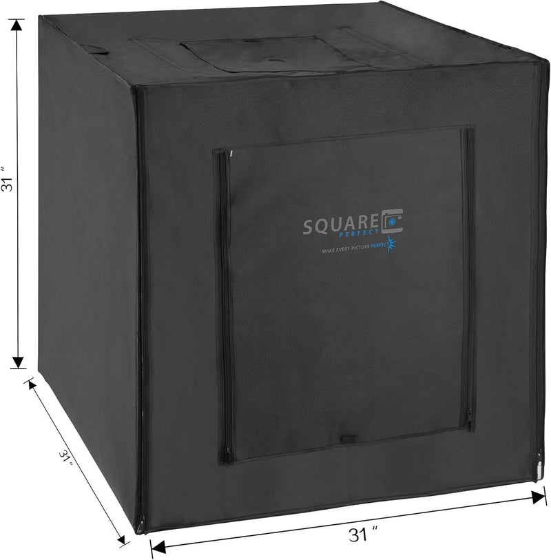 31 Inch LED Photo Studio in a Box W/4 Color Backdrops Pro Quality