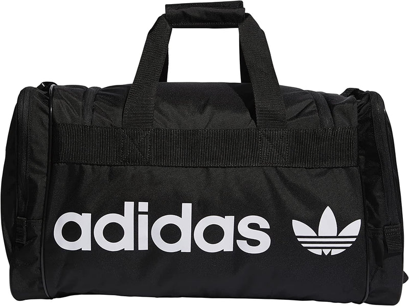 Adidas Originals Santiago Duffel Bag, Black/White, One Size