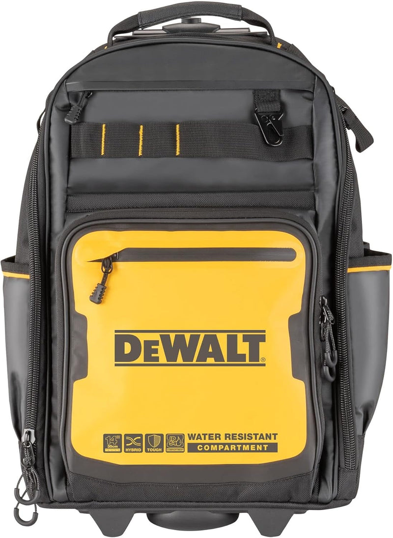 DEWALT Tool Bag, Water Resistant, Hard Bottom, 20-Inch, Professional Tool Tote with Organization (DWST560104)