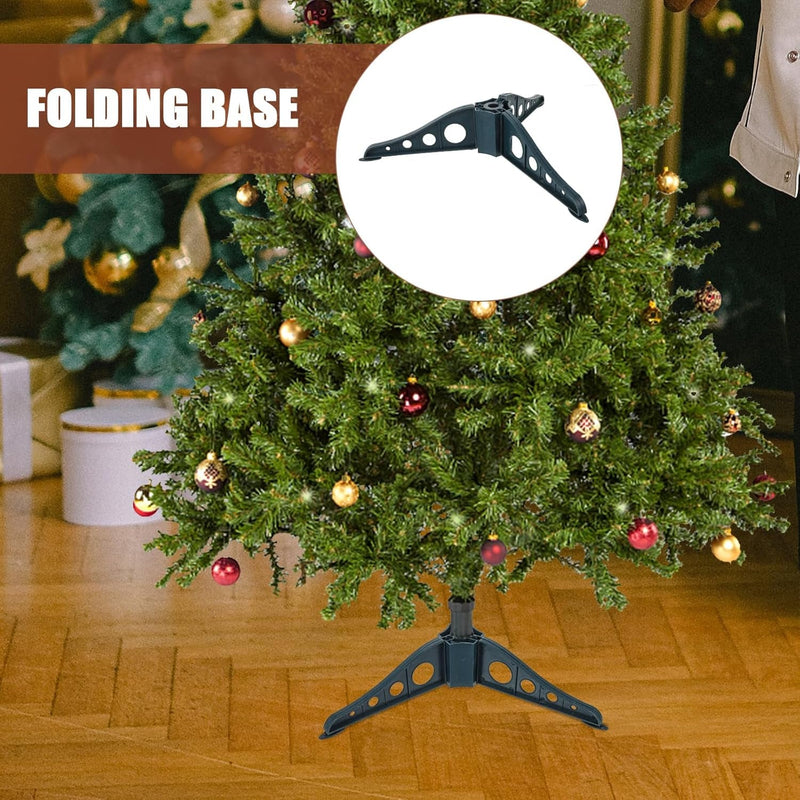 BESPORTBLE Small Christmas Tree Stand - Artificial Tree Base - Christmas Tree Legs Replacement Plasticfolding Stand for 39 Ft Artificial Xmas Tree Christmas Tree Holder Holiday