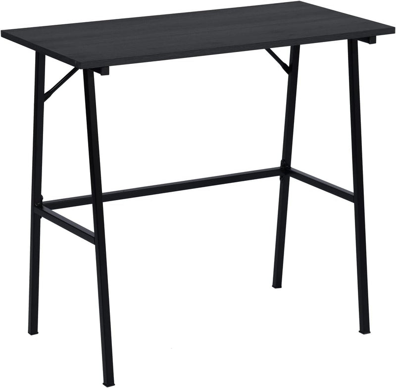 Furniturer Computer Desk 39.4''Writing Desk Modern Gaming Desk Industrial Office Desk Sturdy Study Table Laptop Table for Home Office Easy Assembly, Black