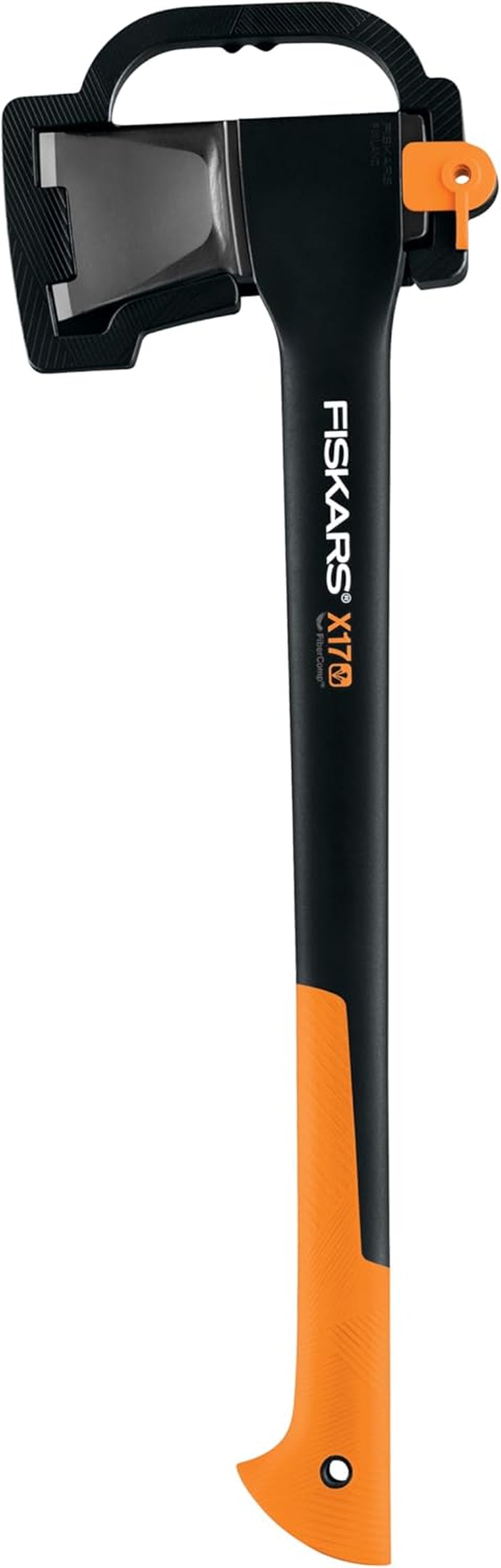 Fiskars X27 Super Splitting Axe - 36" Wood Splitting Axe for Medium to Large Size Logs with Shock-Absorbing Handle - Split Firewood - Forged Steel Blade - Bushcraft Gear and Camping Axe