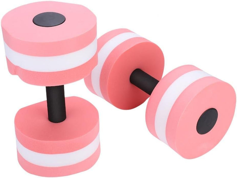 Dilwe Fitness Dumbbell, 1 Pair Foam Heavy Resistance Barbells Pool Barbell Float Aqua Exercises Equipment for Water Aerobics Bodybuilding Training Fitness Yoga