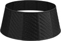 Black Christmas Tree Collar: Woven Tree Ring 28 Inch Plastic Base Cover for Christmas Trees Ornaments