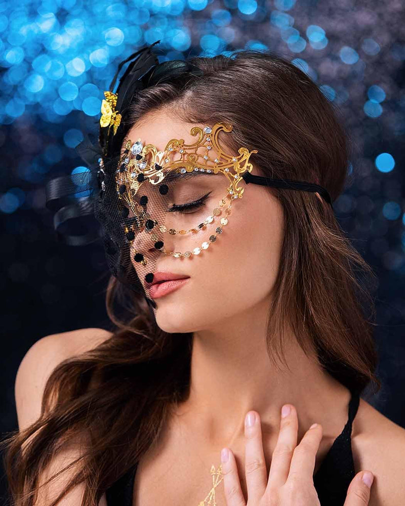 Campsis Women Masquerade Mask