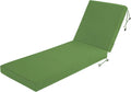 Coussin de chaise longue Codi, coussins de chaise d'extérieur pour piscine, tissu double imperméable, 70 x 22,5 x 3,5 pouces, bleu nuit