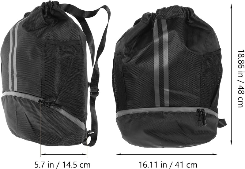 Drawstring Bag Soccer Backpack Football Bag Athletic Bag Sport Bag Swim Backpack for Equipment Gym Bag Men Women Soccer Bag