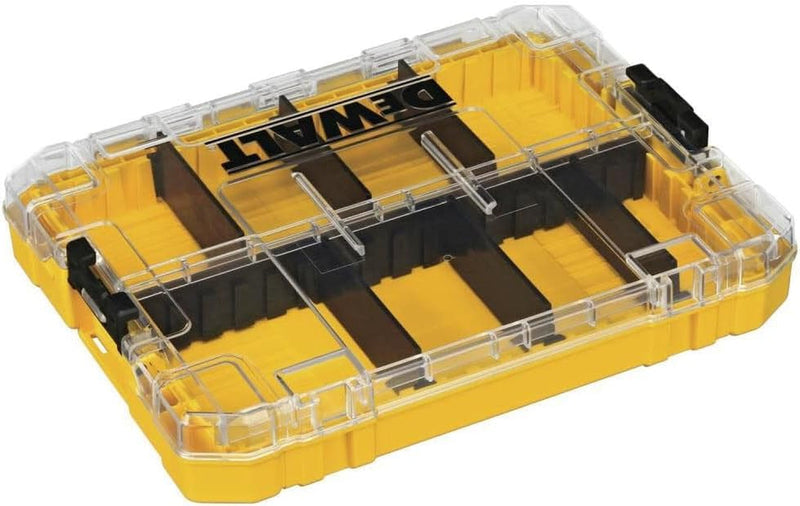 DEWALT Tool Box, Tough Case Organizer, Medium, 8-Compartments, for Small Tools and Accessories (DWAN2190)