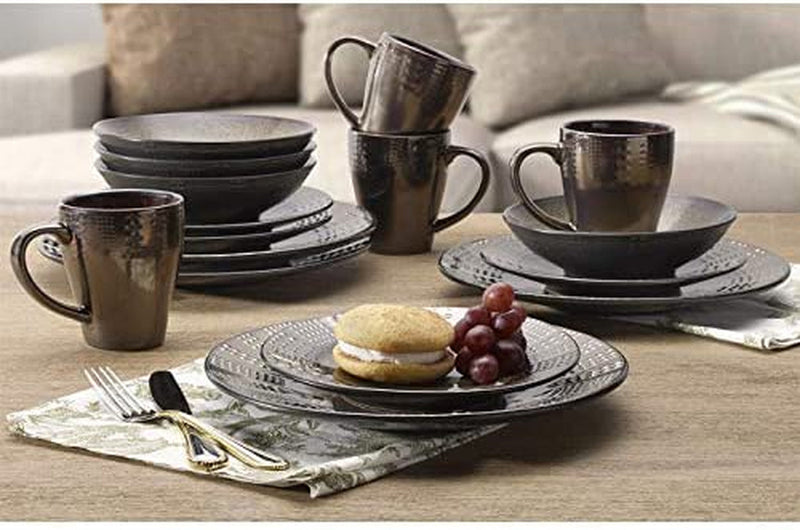 Gourmet Basic by Mikasa Verona 16-Piece Dinnerware Set, Service for 4