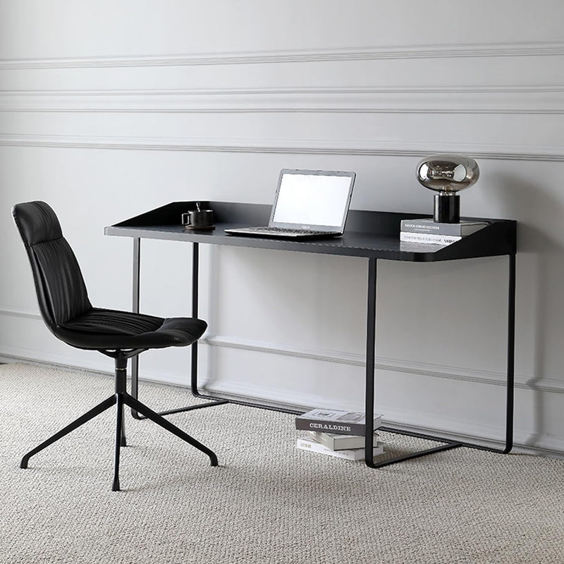 Computer Desk Side Table 120/140/160 Cm Simple Office Desk Home Computer Table Thickened Iron Frame Writing Desk Study Table Study Workstation Gaming Desk Large Desk(Size:1.4 Meters)