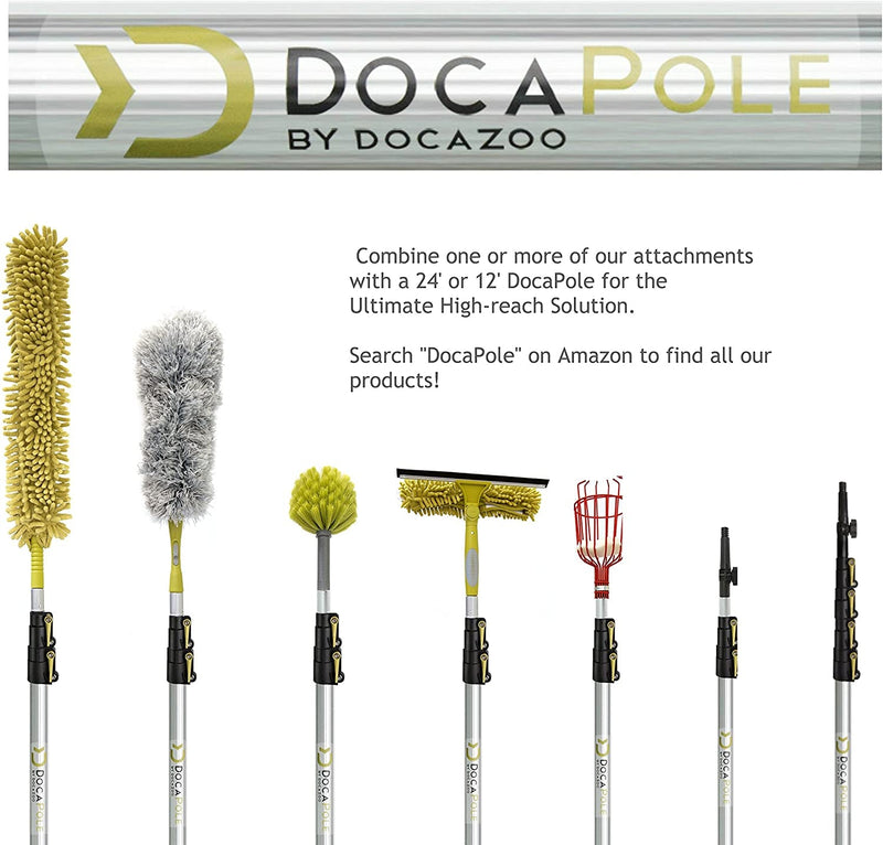 DOCA Pole Saw for Tree Trimming – Head Only (No Pole) - Extendable Tree Trimmer, Telescoping Extension Pole & Gosaw for Branches under 2 Inches