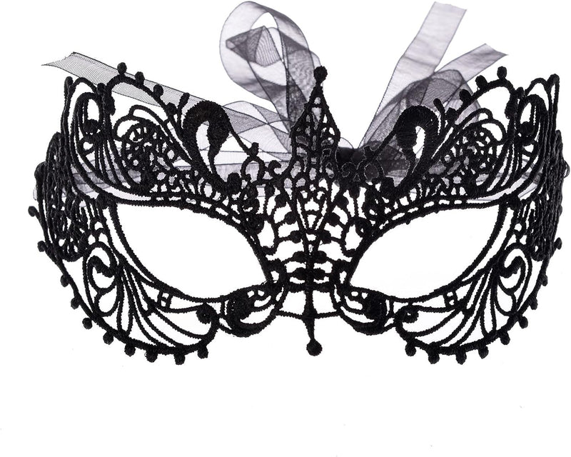 6 Pieces Women Masquerade Mask,Classic Venetian Mask Half Face Mask for Ball Party/Halloween/Mardi Gras