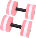 Dilwe Fitness Dumbbell, 1 Pair Foam Heavy Resistance Barbells Pool Barbell Float Aqua Exercises Equipment for Water Aerobics Bodybuilding Training Fitness Yoga