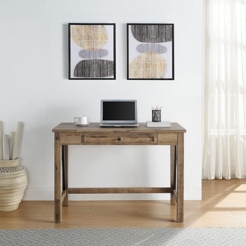 American Furniture Classics Quniton Writing Desk, Medium, Salvage Oak