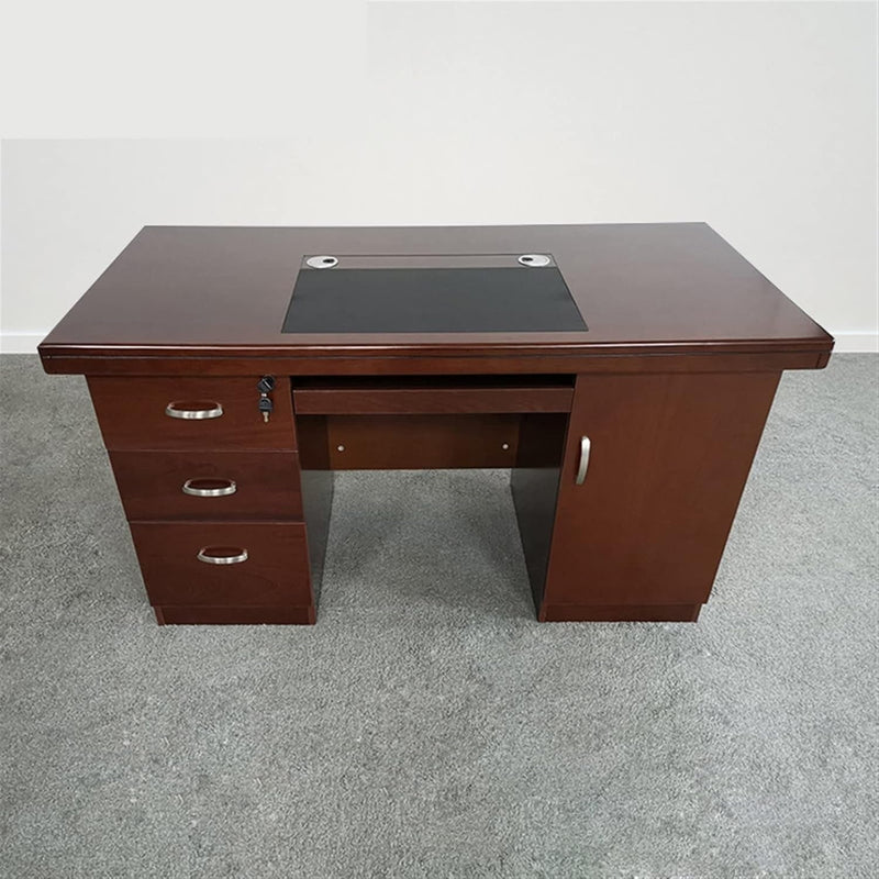 Desk Office Desk, Single Employee, Computer Desk and Chair Combination, Commercial Unit, Teacher'S Desk