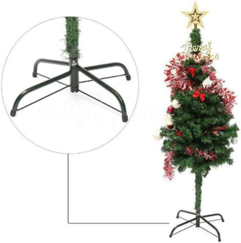 Christmas Tree Stand 4 Foot Base Cast Stand Xmas Tree Metal Holder Home Party Decoration