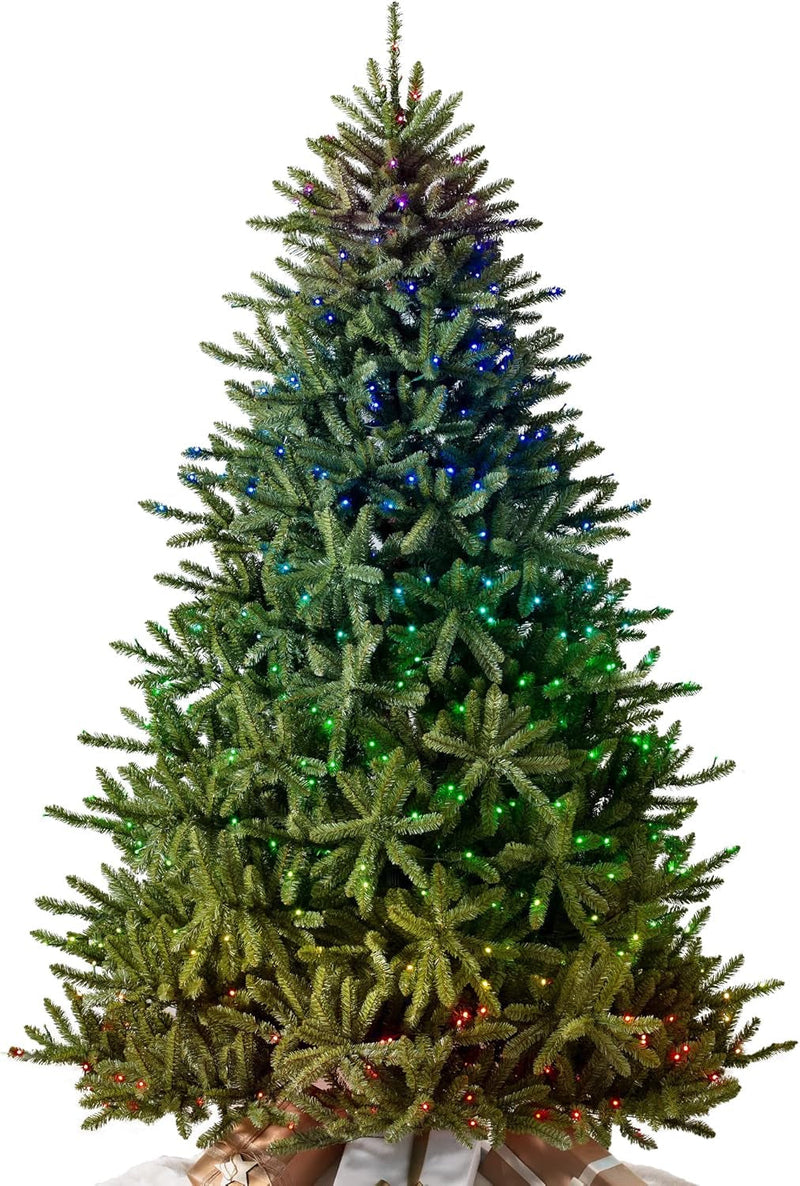 Balsam Hill | 7.5Ft Unlit Classic Blue Spruce Artificial Christmas Tree | PVC Needle Foliage | Easy Storage with Storage Bag | Suitable for Indoor Holiday Display