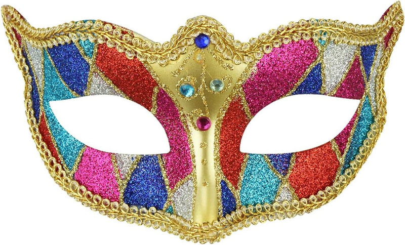 Coddsmz Masquerade Mask Venetian Party Mask Halloween Mask Costumes Mardi Gras Mask St Patricks Day Party Accessory