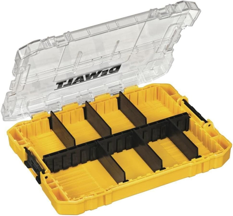 DEWALT Tool Box, Tough Case Organizer, Medium, 8-Compartments, for Small Tools and Accessories (DWAN2190)