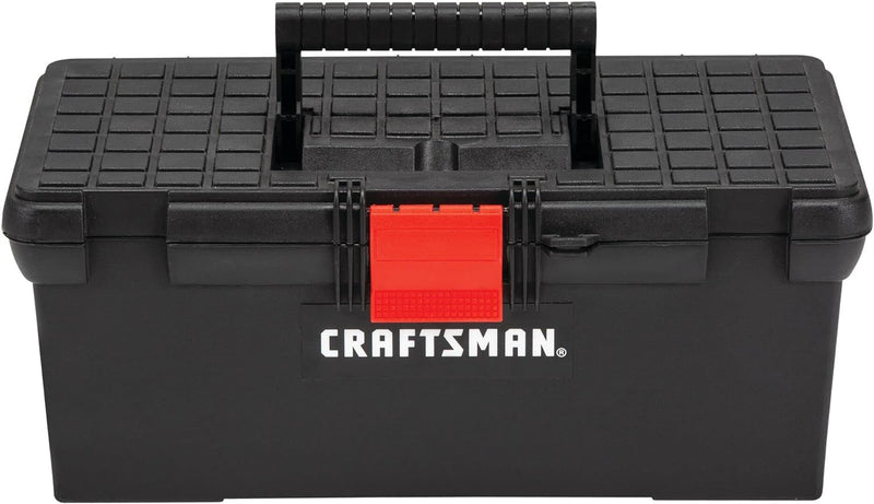 CRAFTSMAN Tool Box, Tool Storage, Lockable, Black, 16 Inch (CMST16005)