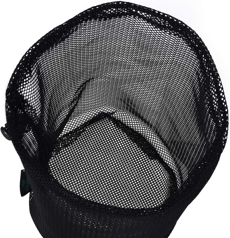 5Pcs Nylon Mesh Drawstring Bag Sports Equipment Bag Outdoor L