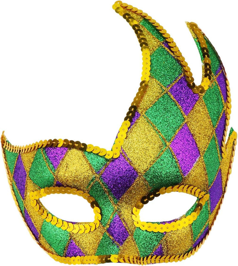 Coddsmz Masquerade Mask Venetian Party Mask Halloween Mask Costumes Mardi Gras Mask St Patricks Day Party Accessory