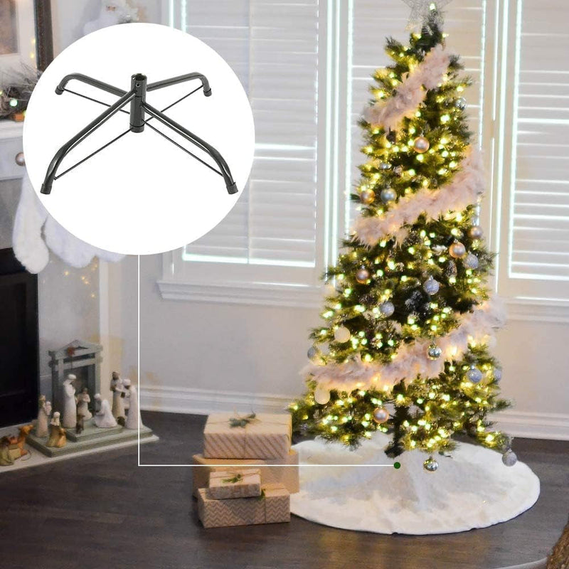 Christmas Tree Stand for Artificial Trees, Tree Stand, Suitable for Artificial Trees Ranging from 4 Feet to 6 Feet, Tree Stand for Artificial Tree, Christmas Tree Legs Replacement Plastic, 40Cm