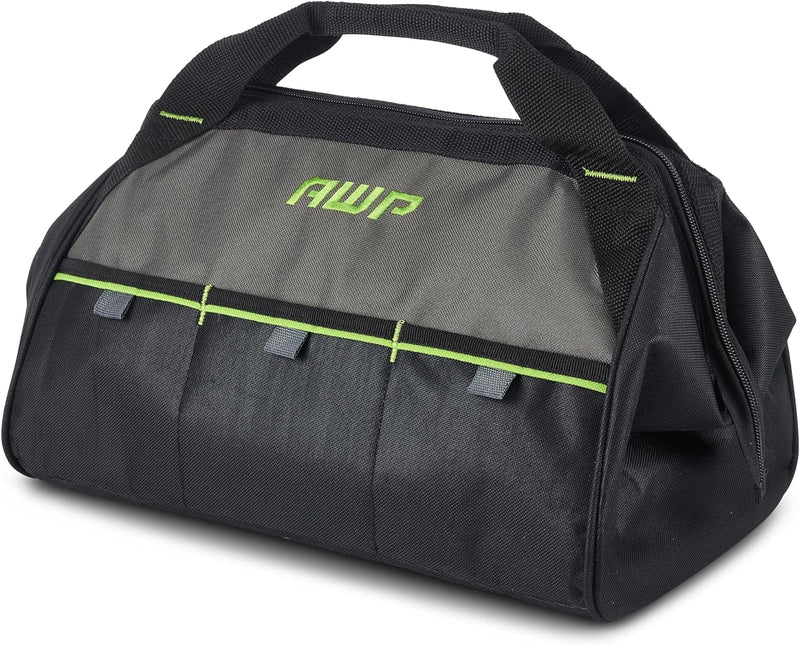 AWP 15 Inch Tool Bag with Apex Handle Design, Compact Size, Water-Resistant Construction