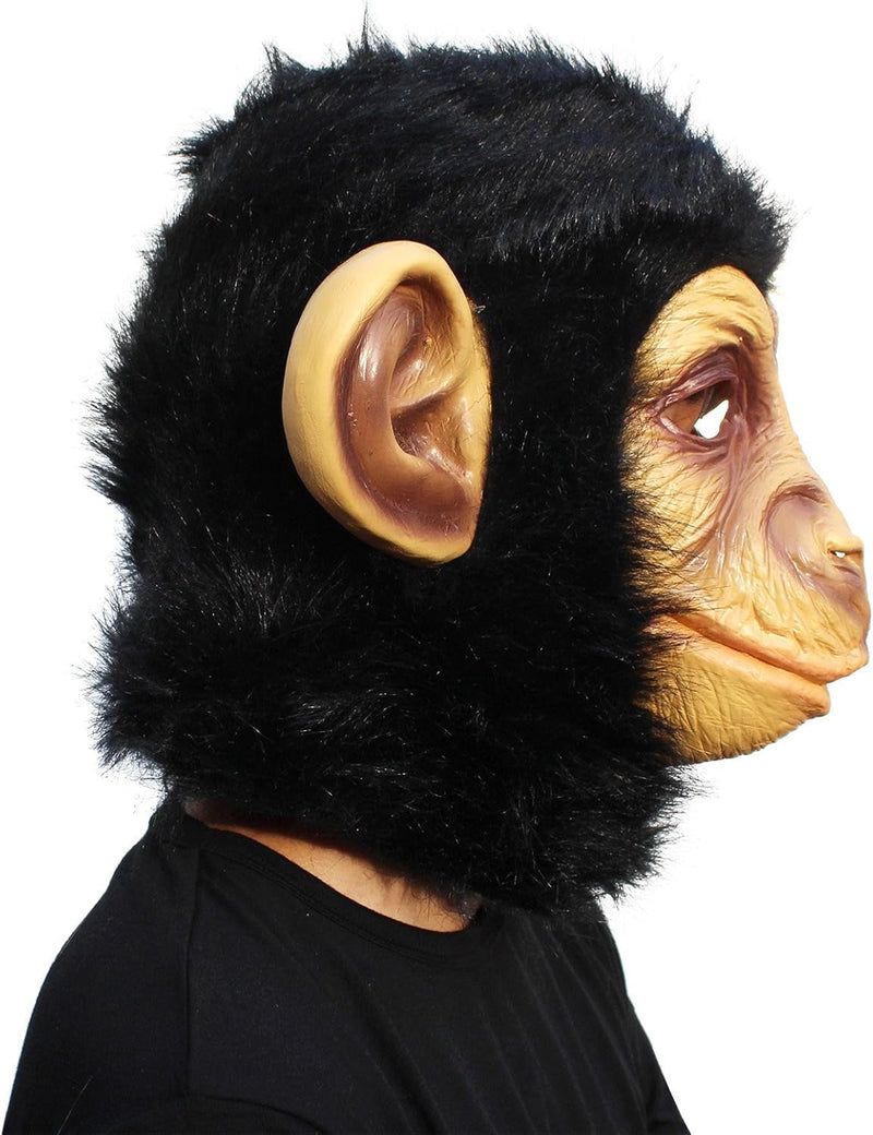 Animal Mask Monkey Mask Novelty Halloween Costume Party Animal Head Mask Chimp