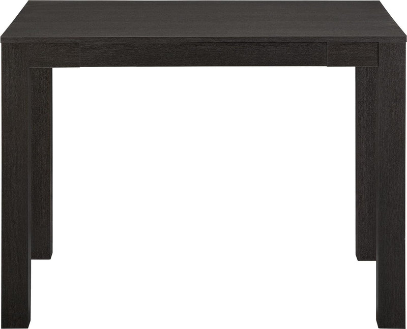 Ameriwood Home Parsons Computer Desk with Drawer, Black