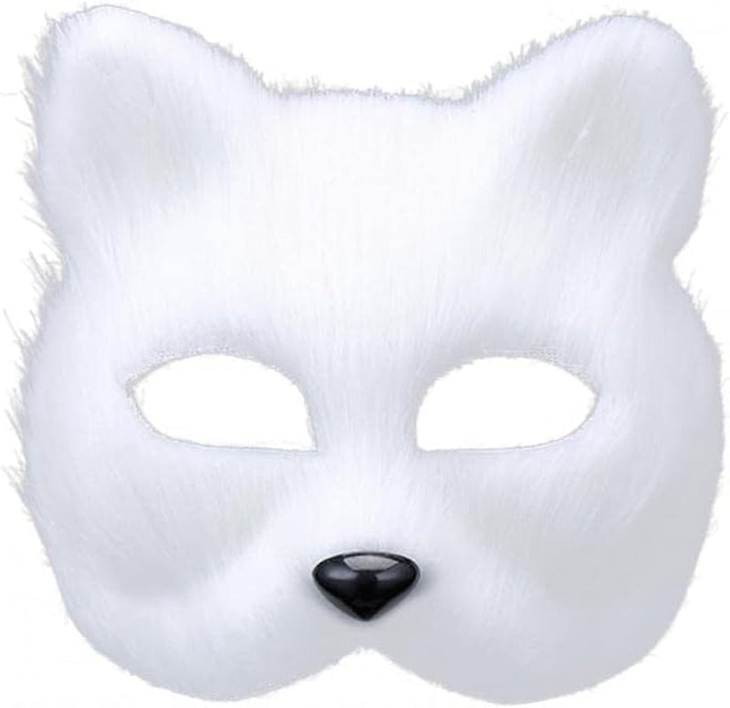 1Pcs Hallween Animal Mask Fox Mask for Halloween Easter Carnival Masquerade Costume Party Cosplay Props