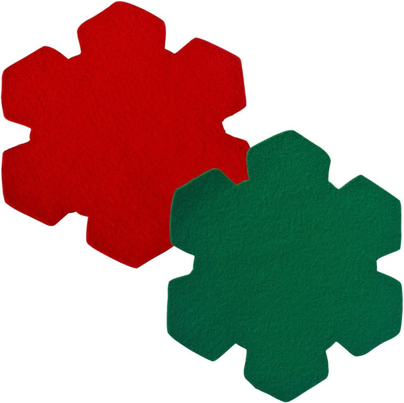 Diversitech Reversible Christmas Tree Stand Mat Accessory for Floor Protection, Red and Green, 30 Inches