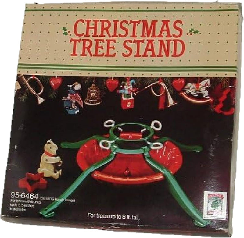 95-6464 Christmas Tree Stand, 4-Leg Steel, 27 In., 8 Ft. Tree - Quantity 1