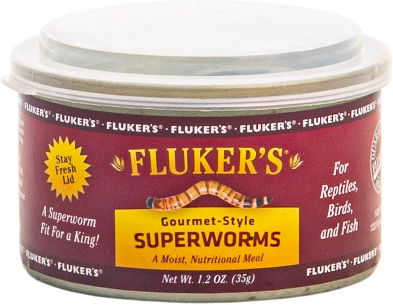 Fluker'S Gourmet Canned Food for Reptiles, Fish, Birds and Small Animals, Crickets, 1.2 Oz