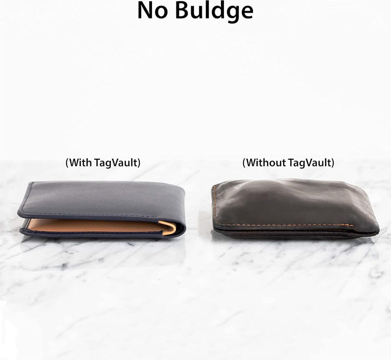 Elevation Lab Tagvault™ - Airtag Wallet Holder Compact (Single) | Thin & Flexible, Stays Hidden, Patent Pending