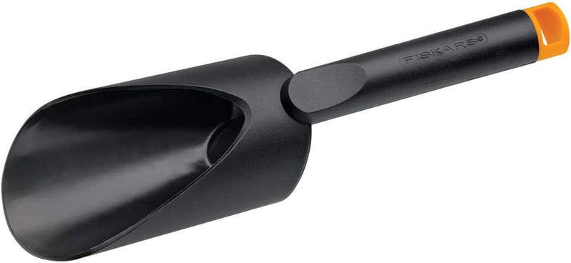 Fiskars Soil Scoop - Fiber Composite Hand Shovel for Planting and Potting - Gardening Hand Tools for Indoor and Outdoor Gardening