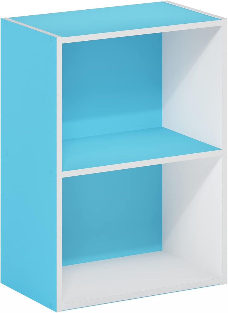 Furinno Luder 3-Tier Open Shelf Bookcase, White