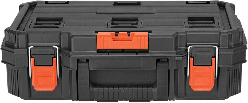 Beyond by BLACK+DECKER BLACK+DECKER BDST60500APB Stackable Storage System - 3 Piece Set (Small, Deep Toolbox, and Rolling Tote)