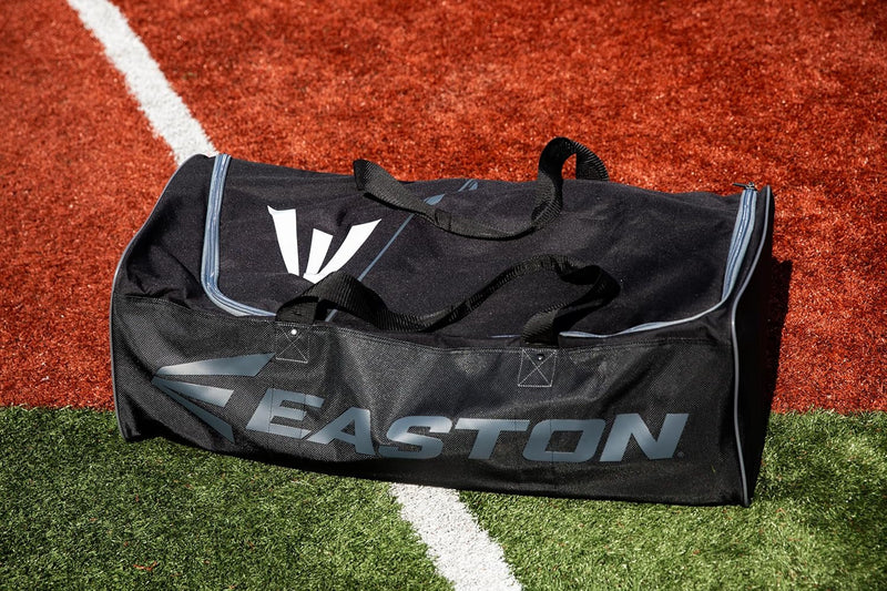 Easton | E100G TEAM EQUIPMENT DUFFLE BAG | Baseball & Fastpitch Softball | Black