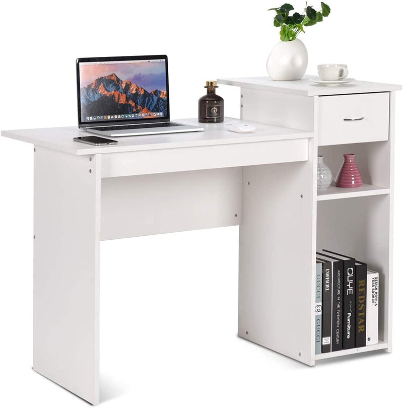 Computer Desk, White