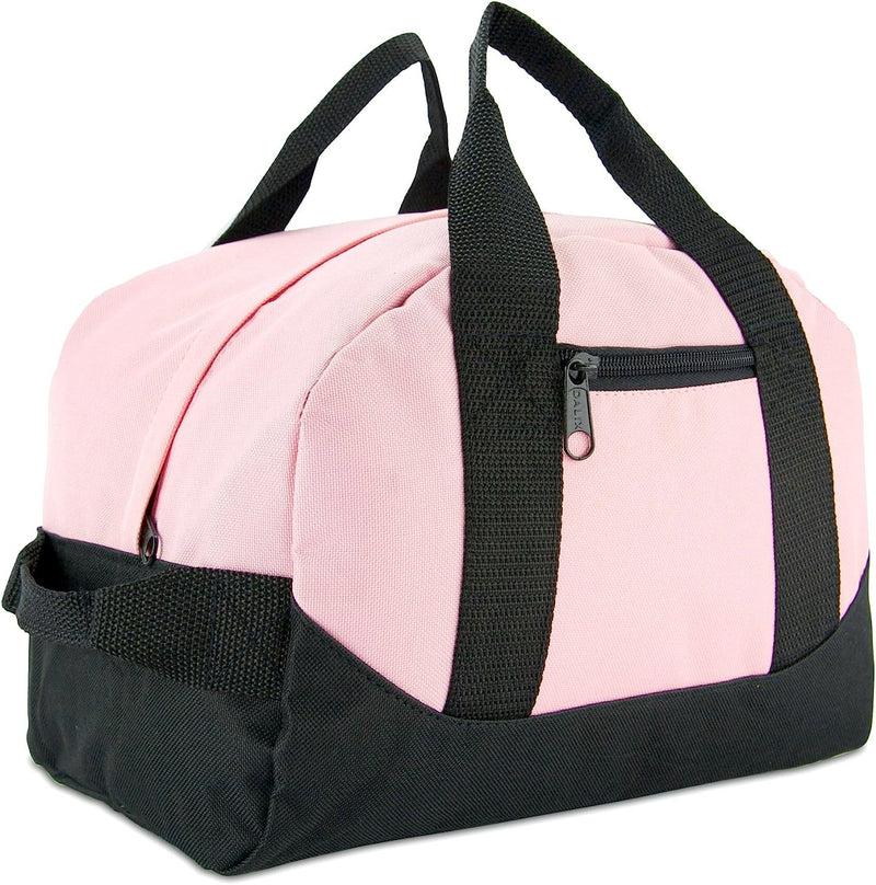 12" Mini Two Tone Duffle Bag