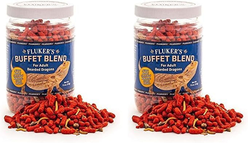 Fluker'S 76044 Buffet Blend Adult Formula Bearded Dragon Formula, 7.5Oz