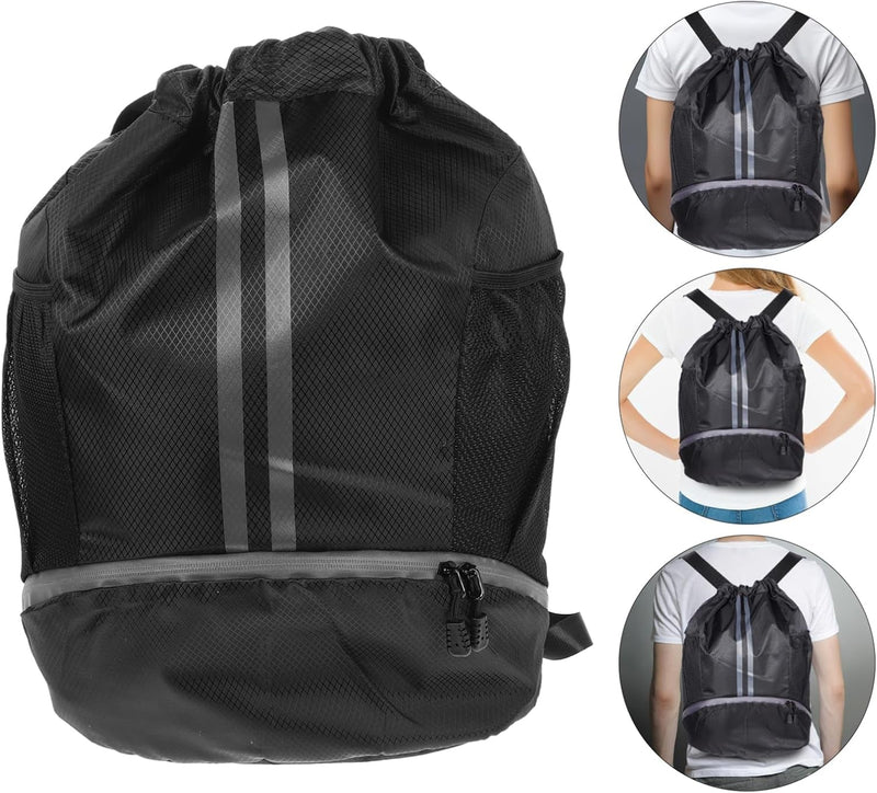 Drawstring Bag Soccer Backpack Football Bag Athletic Bag Sport Bag Swim Backpack for Equipment Gym Bag Men Women Soccer Bag