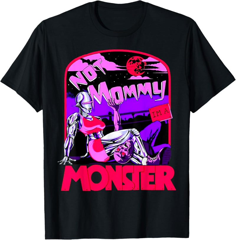 Funny Not Mommy I'M a Monster Workout Bodybuilding Fitness T-Shirt