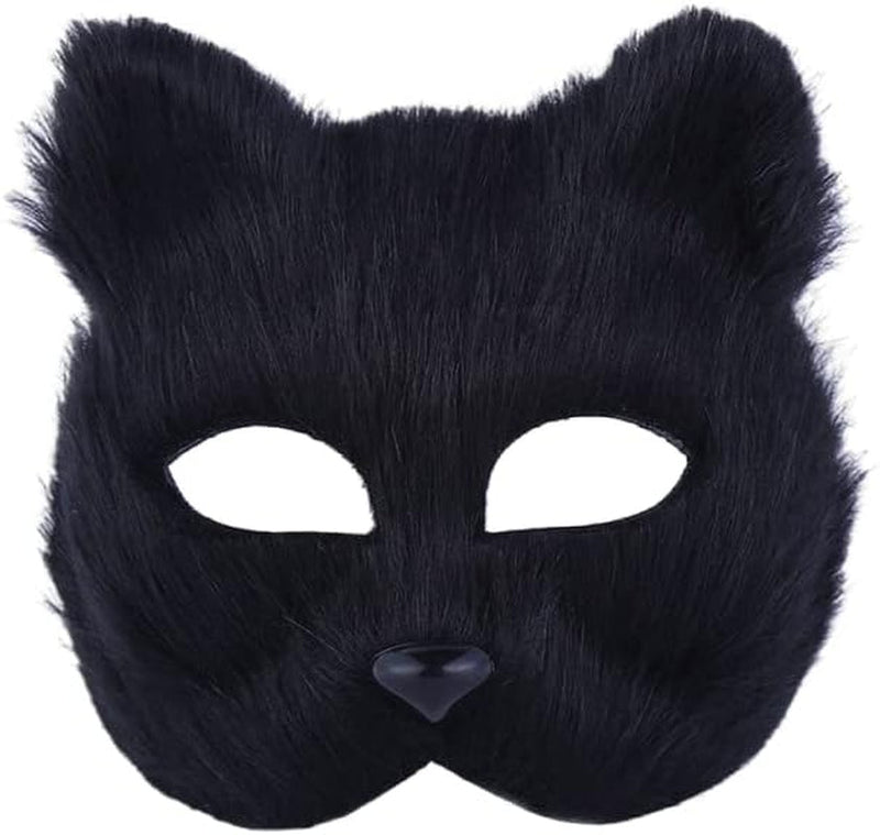 1Pcs Hallween Animal Mask Fox Mask for Halloween Easter Carnival Masquerade Costume Party Cosplay Props