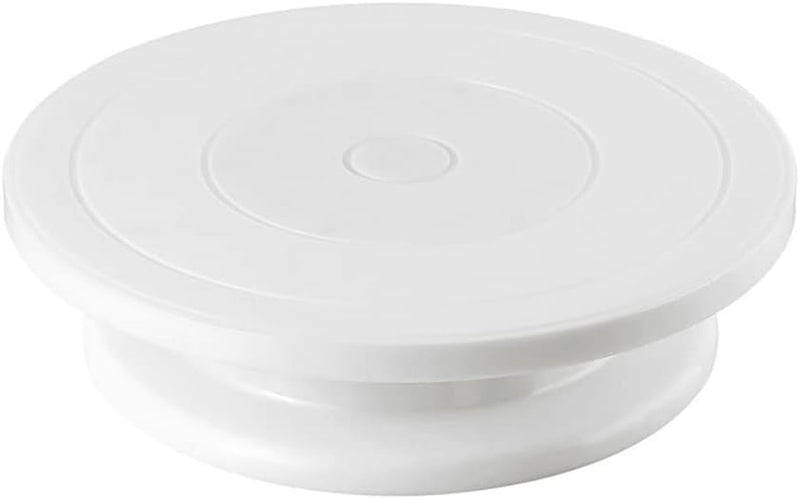 Cake Decorating Turntable,Cake Decorating Supplies Revolving (White)