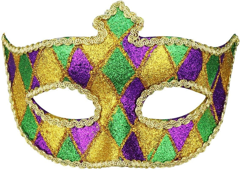 Coddsmz Masquerade Mask Venetian Party Mask Halloween Mask Costumes Mardi Gras Mask St Patricks Day Party Accessory