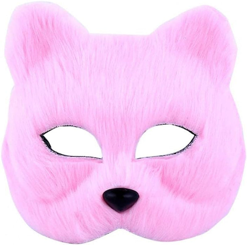 1Pcs Hallween Animal Mask Fox Mask for Halloween Easter Carnival Masquerade Costume Party Cosplay Props