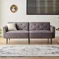 Cpintltr 74" Loveseat-Sofa, Samtcouch, umwandelbares Schlafsofa, Futon-Schlafsofa mit konischen Metallbeinen, gepolsterte Fouches-Sitzmöbel für Wohnzimmer, Apartment, Lounge